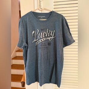 Lucky Brand Men’s Blue T-shirt - size XL